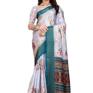 Elegant Pashmina Silk Saree